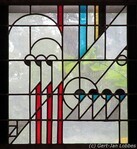 Raam van Kees Kuiler, huidige locatie: Muiderkerk, Linnaeusstraat
<br/>
Gert-Jan Lobbes, 2016